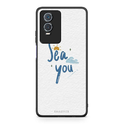 Vivo Y76 5G / Y76s / Y74s Sea You Θήκη από τη Smartfits με σχέδιο στο πίσω μέρος και μαύρο περίβλημα | Smartphone case with colorful back and black bezels by Smartfits