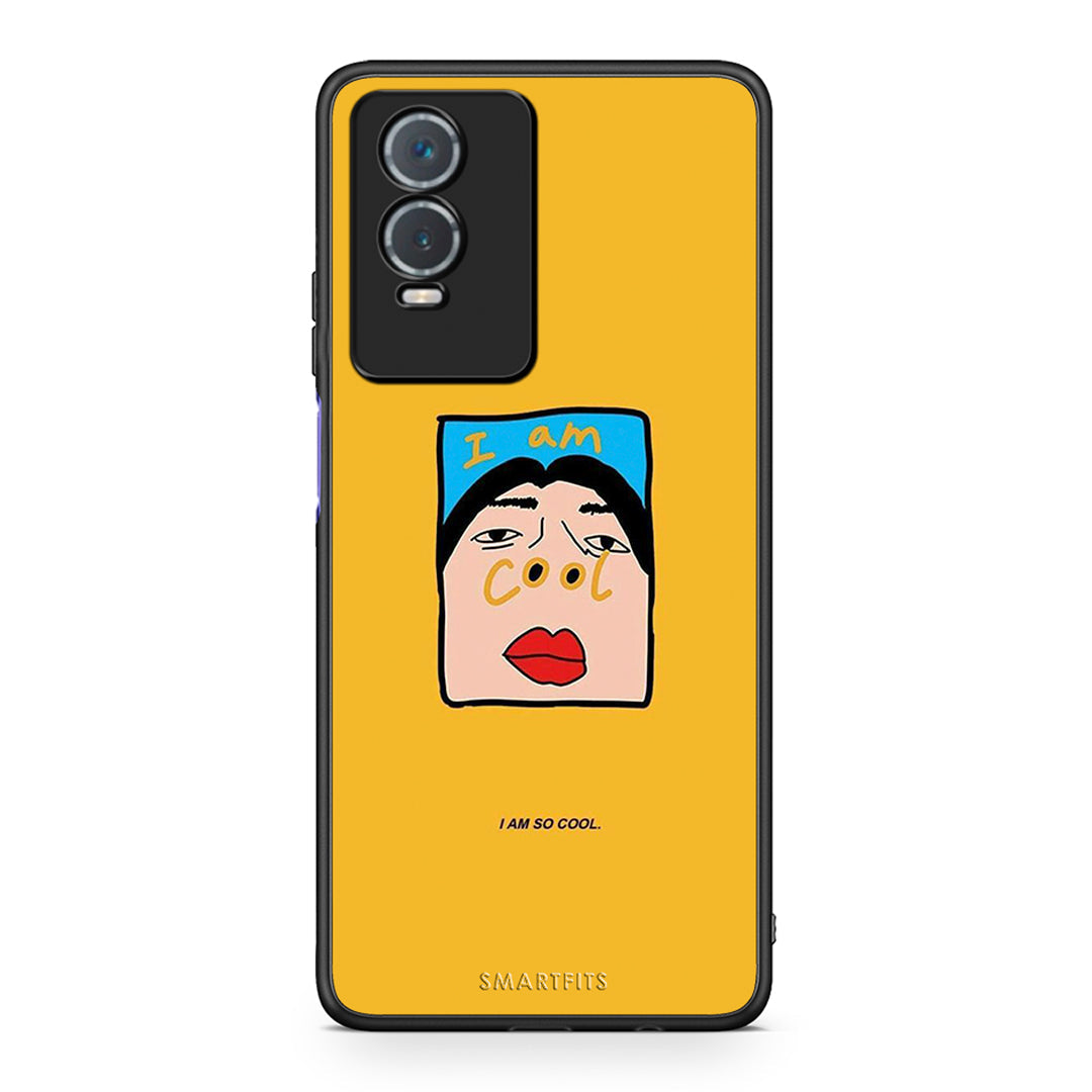 Vivo Y76 5G / Y76s / Y74s So Cool Θήκη Αγίου Βαλεντίνου από τη Smartfits με σχέδιο στο πίσω μέρος και μαύρο περίβλημα | Smartphone case with colorful back and black bezels by Smartfits