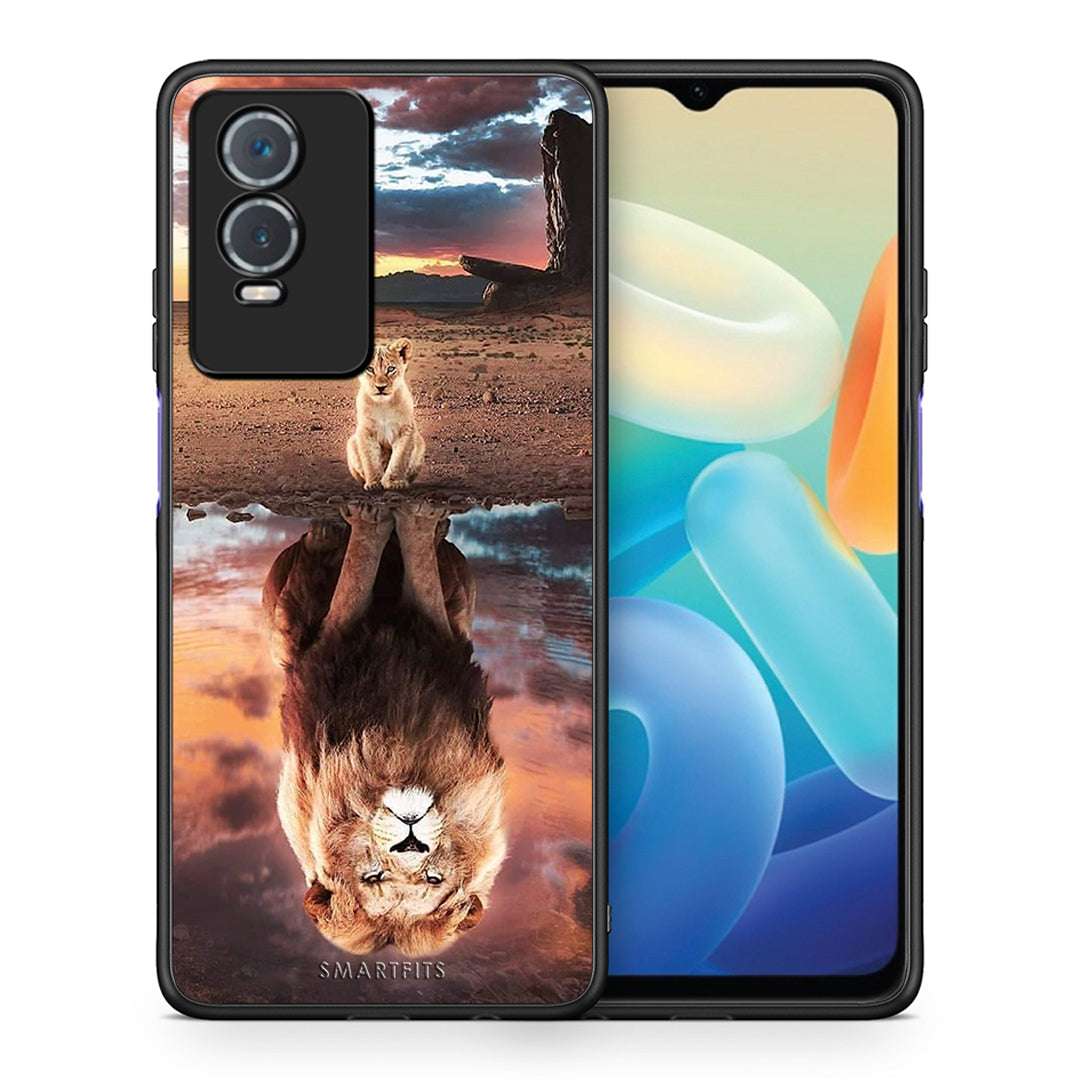 Θήκη Αγίου Βαλεντίνου Vivo Y76 5G / Y76s / Y74s Sunset Dreams από τη Smartfits με σχέδιο στο πίσω μέρος και μαύρο περίβλημα | Vivo Y76 5G / Y76s / Y74s Sunset Dreams case with colorful back and black bezels