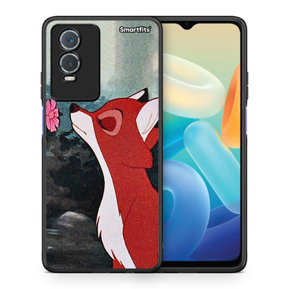 Θήκη Vivo Y76 5G / Y76s / Y74s Tod And Vixey Love 2 από τη Smartfits με σχέδιο στο πίσω μέρος και μαύρο περίβλημα | Vivo Y76 5G / Y76s / Y74s Tod And Vixey Love 2 case with colorful back and black bezels