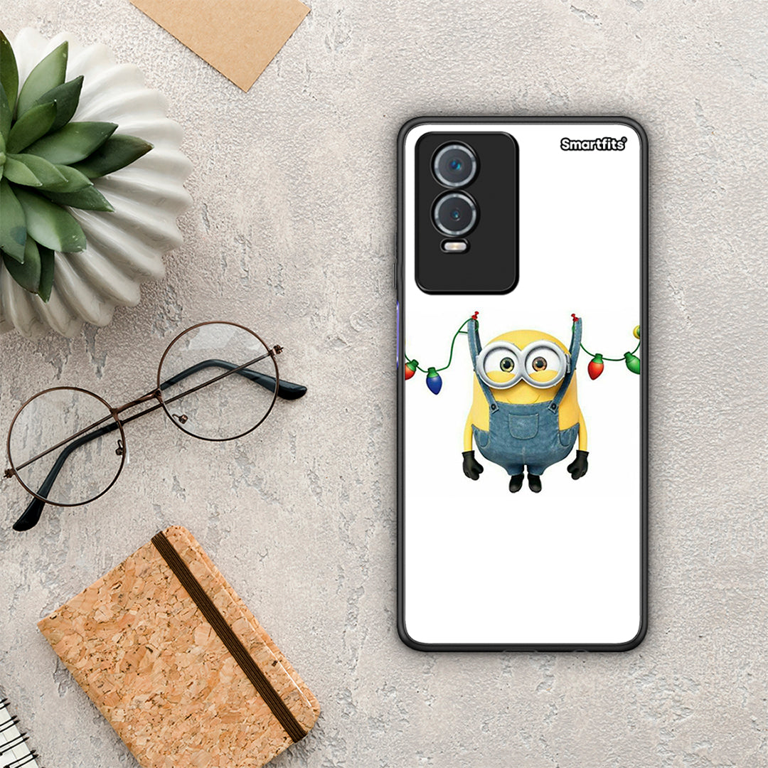 Xmas Minion Lights - Vivo Y76 5G / Y76s / Y74s θήκη