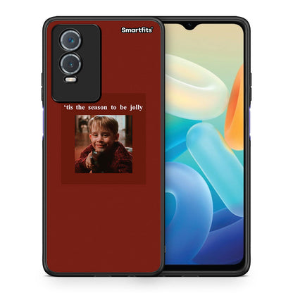 Θήκη Vivo Y76 5G / Y76s / Y74s Xmas Ultimate Spirit από τη Smartfits με σχέδιο στο πίσω μέρος και μαύρο περίβλημα | Vivo Y76 5G / Y76s / Y74s Xmas Ultimate Spirit case with colorful back and black bezels