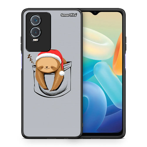 Θήκη Vivo Y76 5G / Y76s / Y74s Xmas Zzzz από τη Smartfits με σχέδιο στο πίσω μέρος και μαύρο περίβλημα | Vivo Y76 5G / Y76s / Y74s Xmas Zzzz case with colorful back and black bezels
