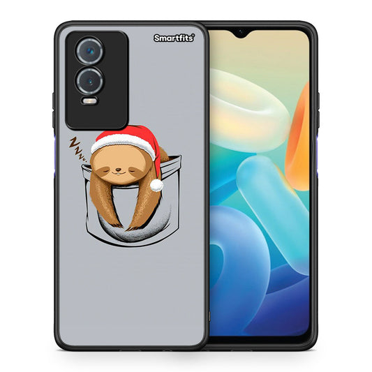 Θήκη Vivo Y76 5G / Y76s / Y74s Xmas Zzzz από τη Smartfits με σχέδιο στο πίσω μέρος και μαύρο περίβλημα | Vivo Y76 5G / Y76s / Y74s Xmas Zzzz case with colorful back and black bezels