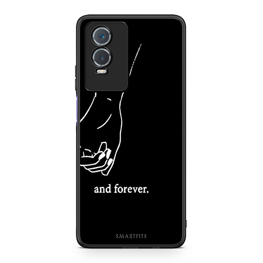 Vivo Y76 5G / Y76s / Y74s Always & Forever 1 Θήκη Αγίου Βαλεντίνου από τη Smartfits με σχέδιο στο πίσω μέρος και μαύρο περίβλημα | Smartphone case with colorful back and black bezels by Smartfits