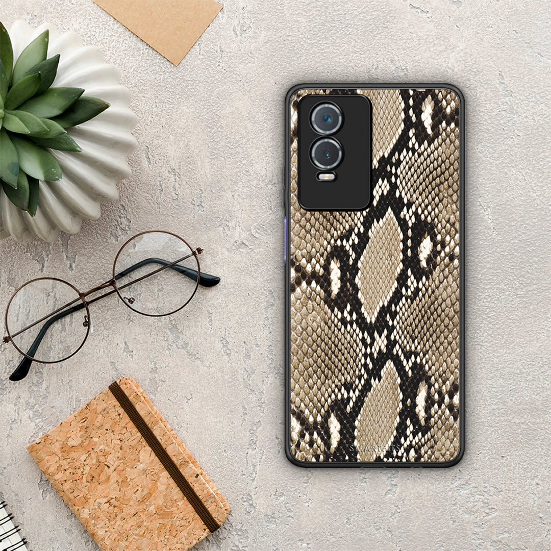 Animal Fashion Snake - Vivo Y76 5G / Y76s / Y74s θήκη