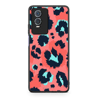 Thumbnail for 22 - Vivo Y76 5G / Y76s / Y74s Pink Leopard Animal case, cover, bumper