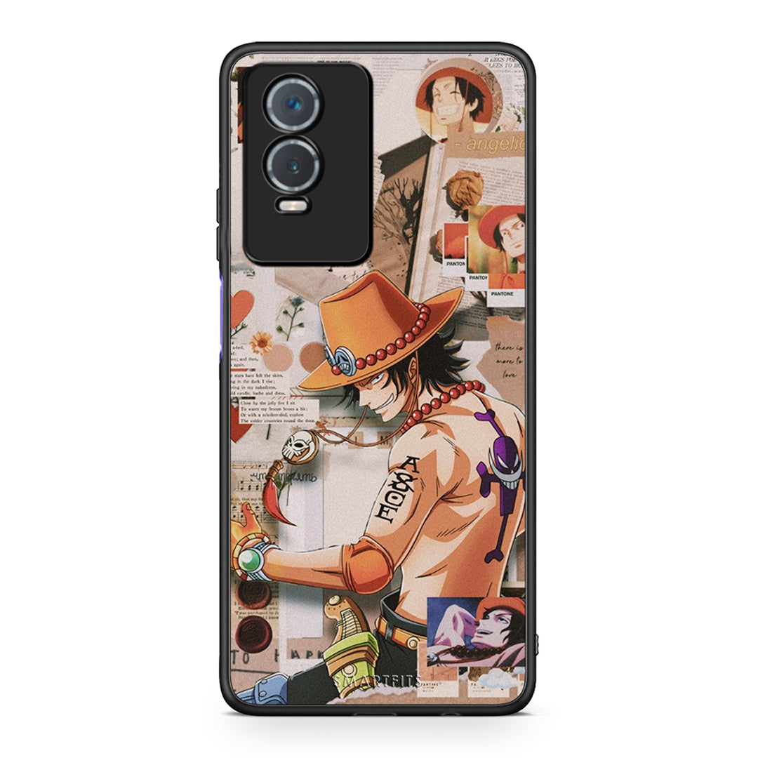 Vivo Y76 5G / Y76s / Y74s Anime Collage θήκη από τη Smartfits με σχέδιο στο πίσω μέρος και μαύρο περίβλημα | Smartphone case with colorful back and black bezels by Smartfits