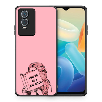 Θήκη Vivo Y76 5G / Y76s / Y74s Bad Bitch από τη Smartfits με σχέδιο στο πίσω μέρος και μαύρο περίβλημα | Vivo Y76 5G / Y76s / Y74s Bad Bitch case with colorful back and black bezels