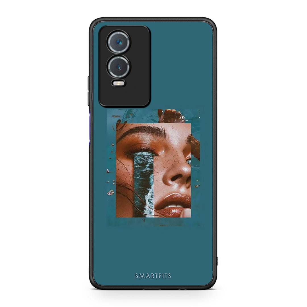 Vivo Y76 5G / Y76s / Y74s Cry An Ocean θήκη από τη Smartfits με σχέδιο στο πίσω μέρος και μαύρο περίβλημα | Smartphone case with colorful back and black bezels by Smartfits