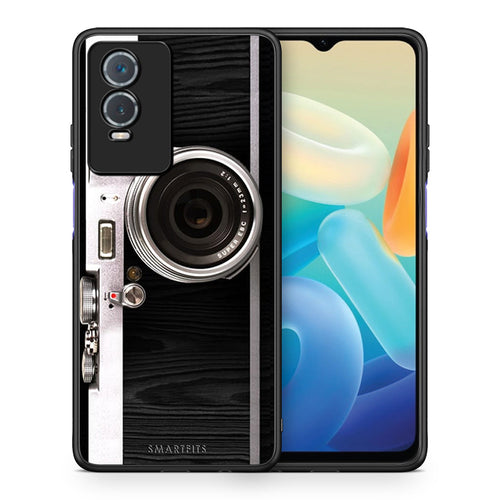 Θήκη Vivo Y76 5G / Y76s / Y74s Emily In Paris από τη Smartfits με σχέδιο στο πίσω μέρος και μαύρο περίβλημα | Vivo Y76 5G / Y76s / Y74s Emily In Paris case with colorful back and black bezels