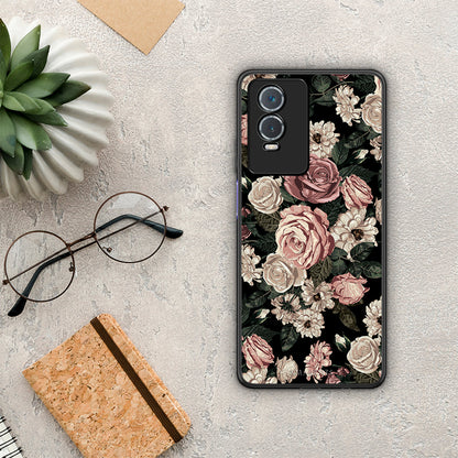 Flower Wild Roses - Vivo Y76 5G / Y76s / Y74s θήκη