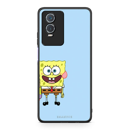 Vivo Y76 5G / Y76s / Y74s Friends Bob θήκη από τη Smartfits με σχέδιο στο πίσω μέρος και μαύρο περίβλημα | Smartphone case with colorful back and black bezels by Smartfits