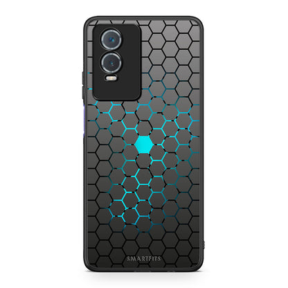 40 - Vivo Y76 5G / Y76s / Y74s Hexagonal Geometric case, cover, bumper