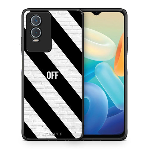 Θήκη Vivo Y76 5G / Y76s / Y74s Get Off από τη Smartfits με σχέδιο στο πίσω μέρος και μαύρο περίβλημα | Vivo Y76 5G / Y76s / Y74s Get Off case with colorful back and black bezels