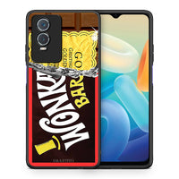 Thumbnail for Θήκη Vivo Y76 5G / Y76s / Y74s Golden Ticket από τη Smartfits με σχέδιο στο πίσω μέρος και μαύρο περίβλημα | Vivo Y76 5G / Y76s / Y74s Golden Ticket case with colorful back and black bezels