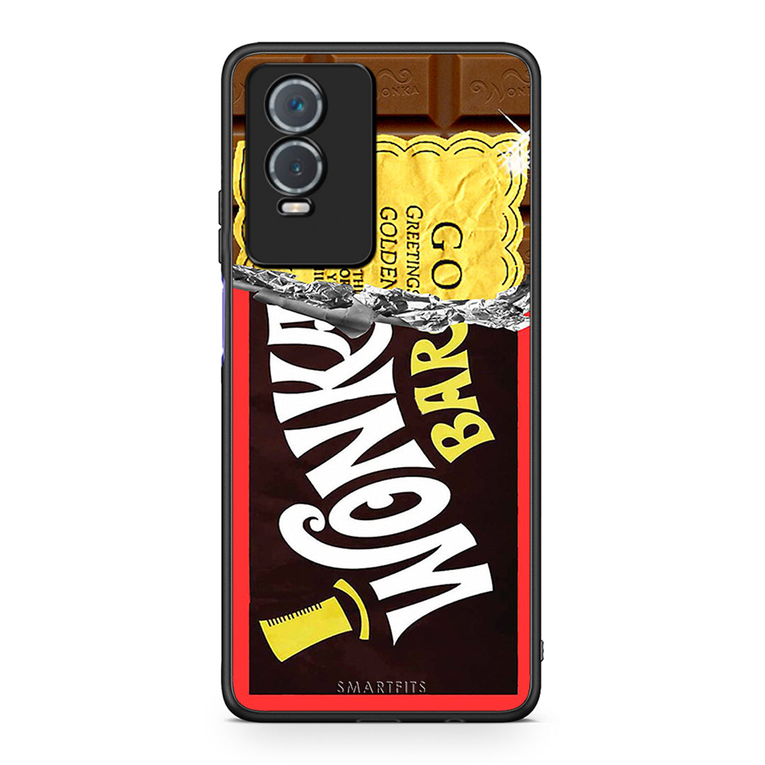 Vivo Y76 5G / Y76s / Y74s Golden Ticket θήκη από τη Smartfits με σχέδιο στο πίσω μέρος και μαύρο περίβλημα | Smartphone case with colorful back and black bezels by Smartfits