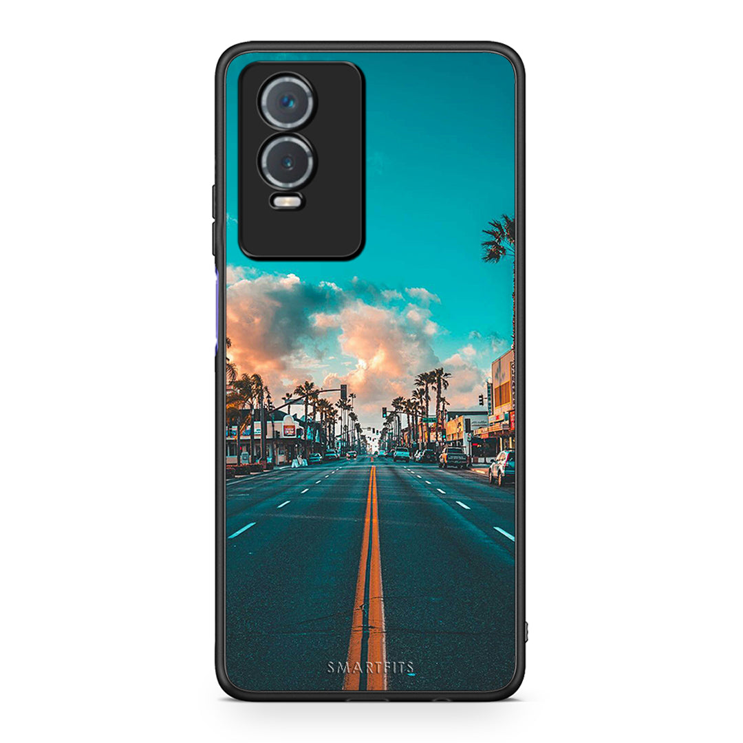 4 - Vivo Y76 5G / Y76s / Y74s City Landscape case, cover, bumper