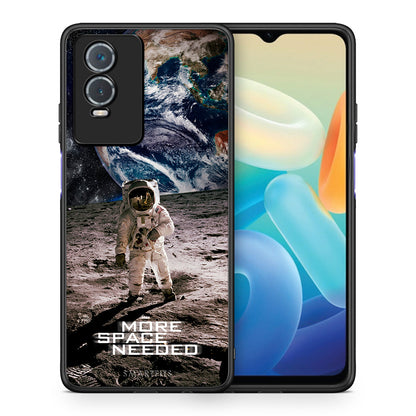 Θήκη Vivo Y76 5G / Y76s / Y74s More Space από τη Smartfits με σχέδιο στο πίσω μέρος και μαύρο περίβλημα | Vivo Y76 5G / Y76s / Y74s More Space case with colorful back and black bezels