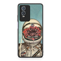 Thumbnail for Vivo Y76 5G / Y76s / Y74s Nasa Bloom θήκη από τη Smartfits με σχέδιο στο πίσω μέρος και μαύρο περίβλημα | Smartphone case with colorful back and black bezels by Smartfits