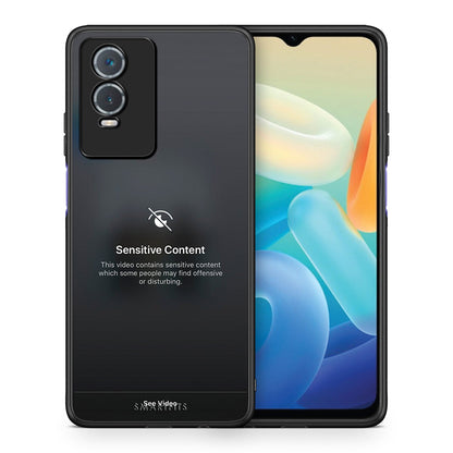 Θήκη Vivo Y76 5G / Y76s / Y74s Sensitive Content από τη Smartfits με σχέδιο στο πίσω μέρος και μαύρο περίβλημα | Vivo Y76 5G / Y76s / Y74s Sensitive Content case with colorful back and black bezels
