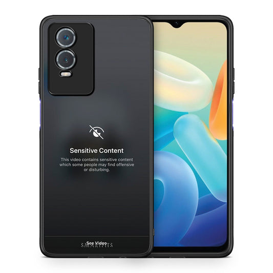 Θήκη Vivo Y76 5G / Y76s / Y74s Sensitive Content από τη Smartfits με σχέδιο στο πίσω μέρος και μαύρο περίβλημα | Vivo Y76 5G / Y76s / Y74s Sensitive Content case with colorful back and black bezels