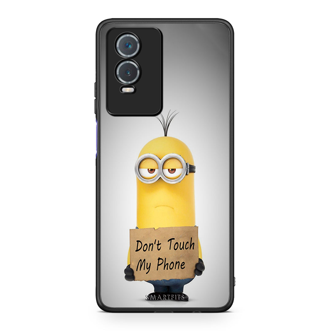4 - Vivo Y76 5G / Y76s / Y74s Minion Text case, cover, bumper
