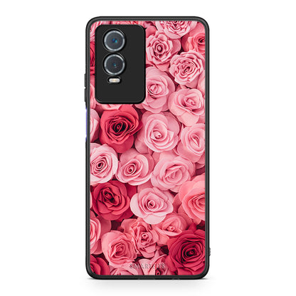 4 - Vivo Y76 5G / Y76s / Y74s RoseGarden Valentine case, cover, bumper
