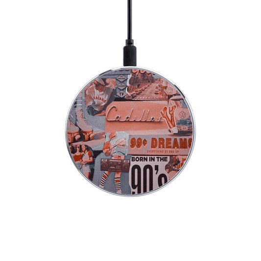 Ασύρματος Φορτιστής με χρώμα Born In 90s – Smartfits