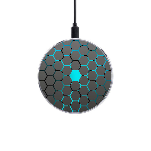 Ασύρματος Φορτιστής με χρώμα Geometric Hexagonal – Smartfits