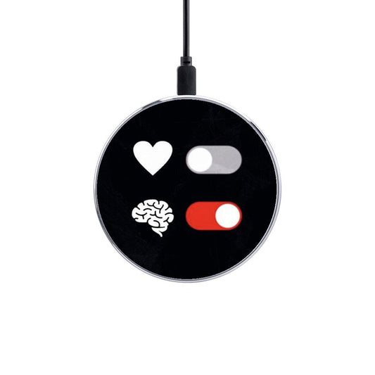 Ασύρματος Φορτιστής με χρώμα Heart Vs Brain – Smartfits