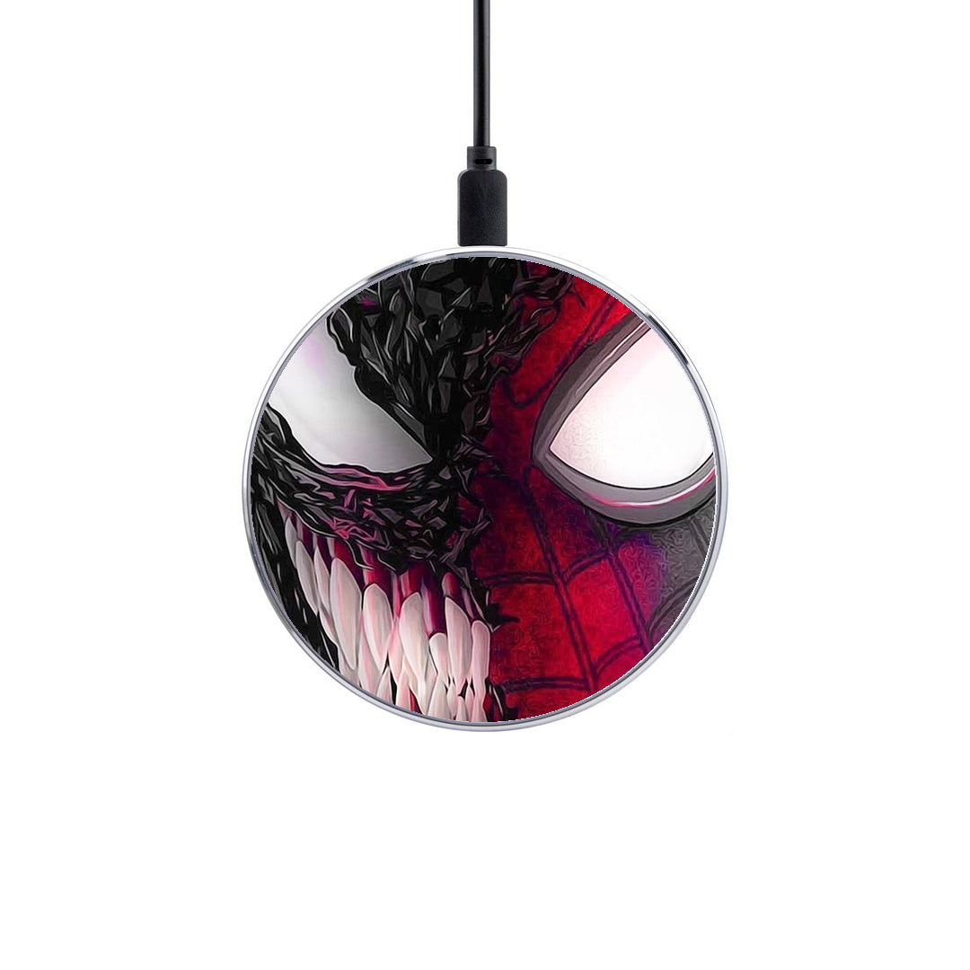 Ασύρματος Φορτιστής με χρώμα PopArt SpiderVenom – Smartfits