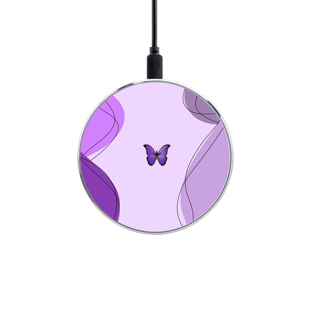 Ασύρματος Φορτιστής με χρώμα Purple Mariposa – Smartfits