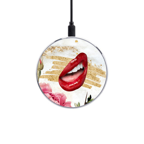 Ασύρματος Φορτιστής με χρώμα Red Lips – Smartfits