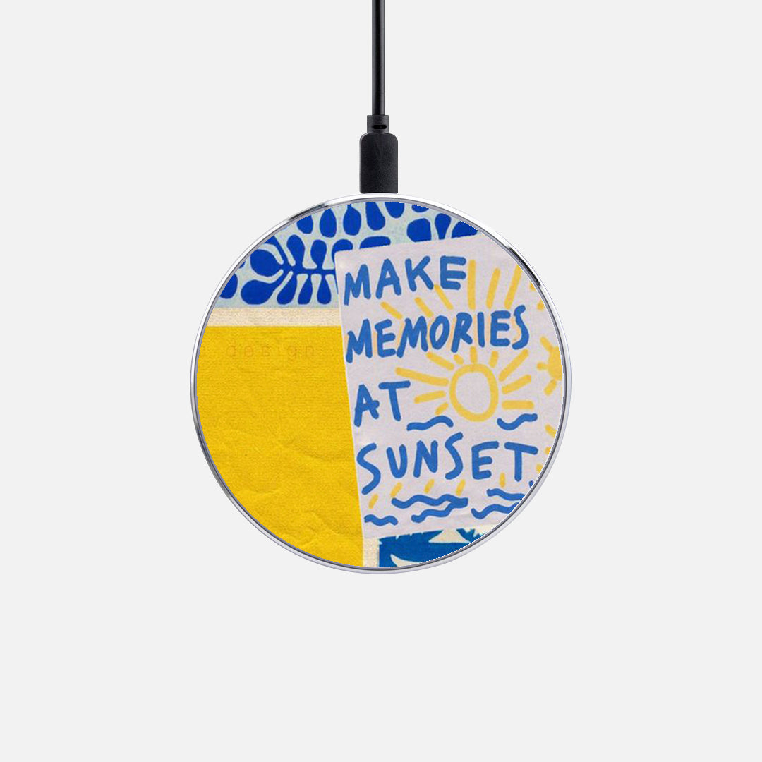 Ασύρματος Φορτιστής με χρώμα Sunset Memories – Smartfits