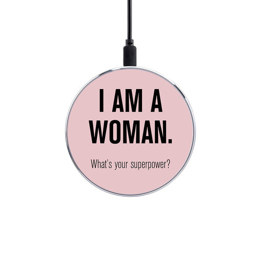 Ασύρματος Φορτιστής με χρώμα Superpower Woman – Smartfits