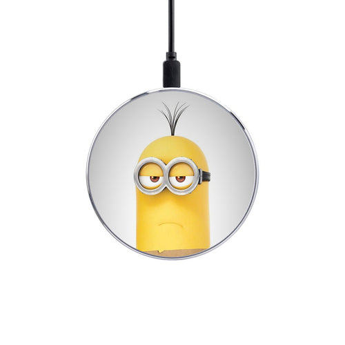 Ασύρματος Φορτιστής με χρώμα Text Minion – Smartfits