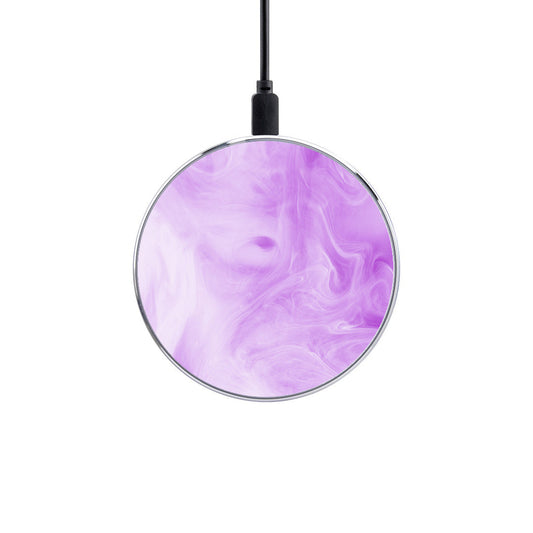 Ασύρματος Φορτιστής με χρώμα Watercolor Lavender – Smartfits