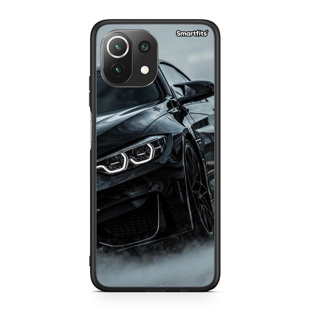 Xiaomi 11 Lite/Mi 11 Lite Black BMW θήκη από τη Smartfits με σχέδιο στο πίσω μέρος και μαύρο περίβλημα | Smartphone case with colorful back and black bezels by Smartfits