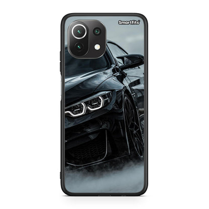 Xiaomi 11 Lite/Mi 11 Lite Black BMW θήκη από τη Smartfits με σχέδιο στο πίσω μέρος και μαύρο περίβλημα | Smartphone case with colorful back and black bezels by Smartfits