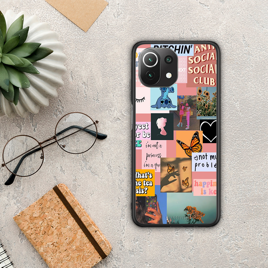 Collage Bitchin - Xiaomi 11 Lite 5G NE / Mi 11 Lite θήκη