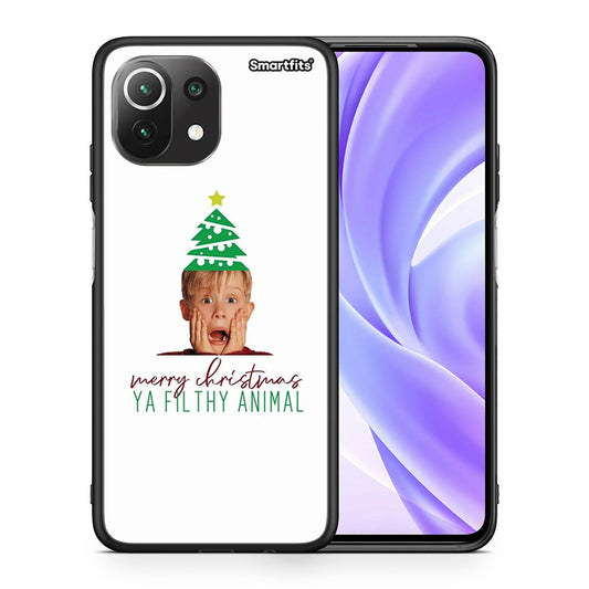 Θήκη Xiaomi 11 Lite/Mi 11 Lite Filthy Animal από τη Smartfits με σχέδιο στο πίσω μέρος και μαύρο περίβλημα | Xiaomi 11 Lite/Mi 11 Lite Filthy Animal case with colorful back and black bezels