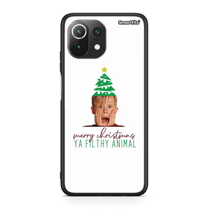 Xiaomi 11 Lite/Mi 11 Lite Filthy Animal θήκη από τη Smartfits με σχέδιο στο πίσω μέρος και μαύρο περίβλημα | Smartphone case with colorful back and black bezels by Smartfits