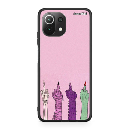 Xiaomi 11 Lite / Mi 11 Lite Halloween Be A Lady Θήκη από τη Smartfits με σχέδιο στο πίσω μέρος και μαύρο περίβλημα | Smartphone case with colorful back and black bezels by Smartfits