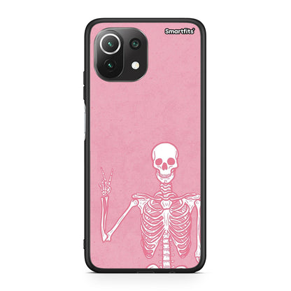 Xiaomi 11 Lite / Mi 11 Lite Halloween Motivation Θήκη από τη Smartfits με σχέδιο στο πίσω μέρος και μαύρο περίβλημα | Smartphone case with colorful back and black bezels by Smartfits