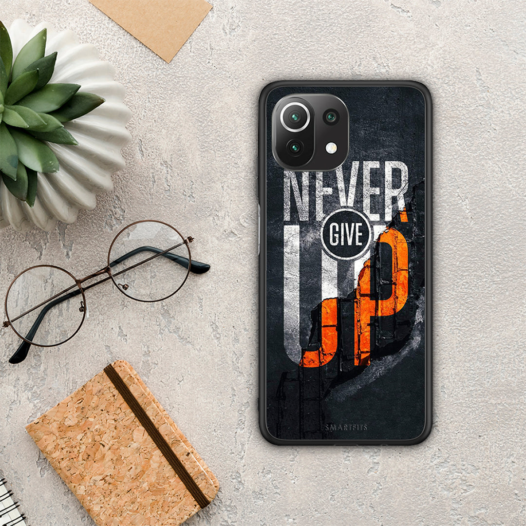 Never Give Up - Xiaomi 11 Lite 5G NE / Mi 11 Lite θήκη