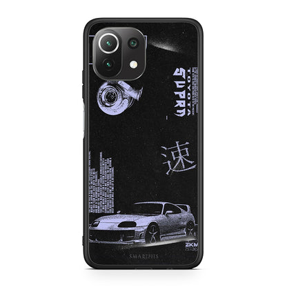 Xiaomi 11 Lite / Mi 11 Lite Tokyo Drift Θήκη Αγίου Βαλεντίνου από τη Smartfits με σχέδιο στο πίσω μέρος και μαύρο περίβλημα | Smartphone case with colorful back and black bezels by Smartfits