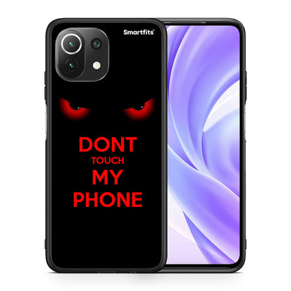 Θήκη Xiaomi 11 Lite / Mi 11 Lite Touch My Phone από τη Smartfits με σχέδιο στο πίσω μέρος και μαύρο περίβλημα | Xiaomi 11 Lite / Mi 11 Lite Touch My Phone case with colorful back and black bezels