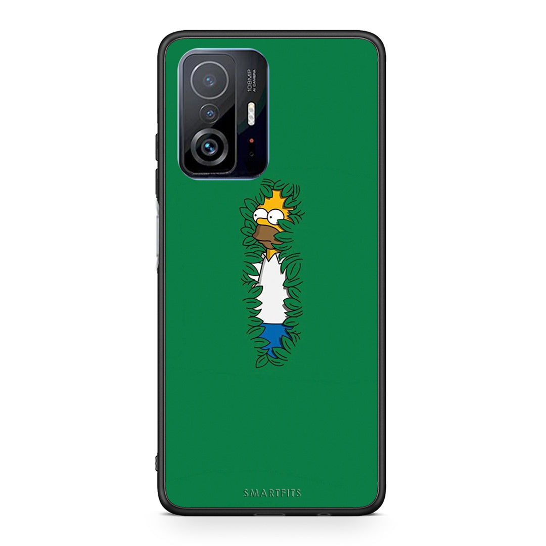 Xiaomi 11T / 11T Pro Bush Man Θήκη Αγίου Βαλεντίνου από τη Smartfits με σχέδιο στο πίσω μέρος και μαύρο περίβλημα | Smartphone case with colorful back and black bezels by Smartfits