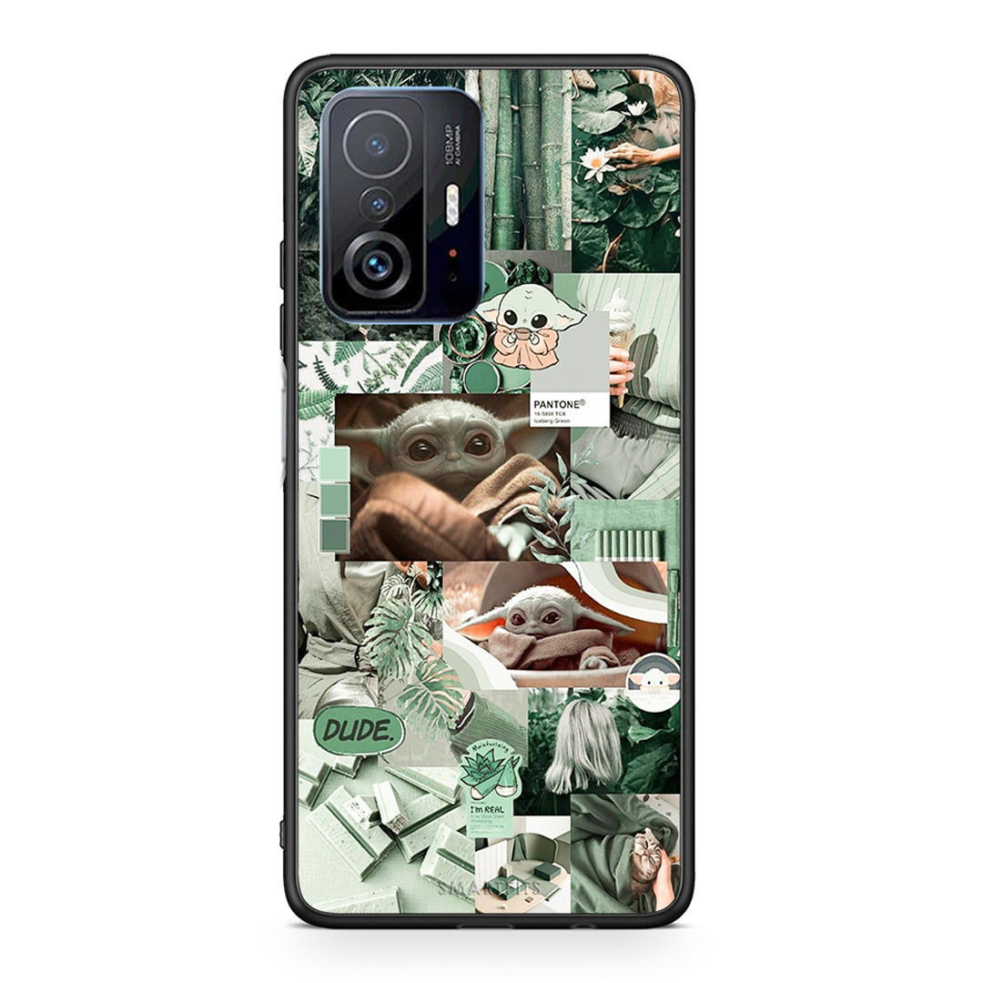 Xiaomi 11T / 11T Pro Collage Dude Θήκη Αγίου Βαλεντίνου από τη Smartfits με σχέδιο στο πίσω μέρος και μαύρο περίβλημα | Smartphone case with colorful back and black bezels by Smartfits